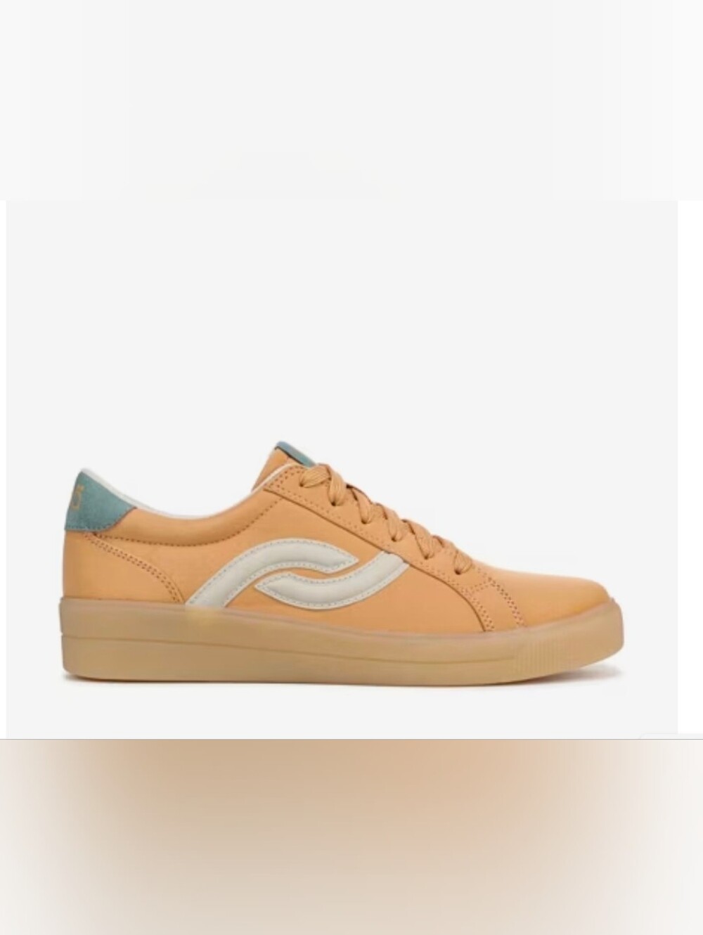 Ryka Womens Viv Next Lace Up Sneaker Size 8 NWT Yellow Oak Retro